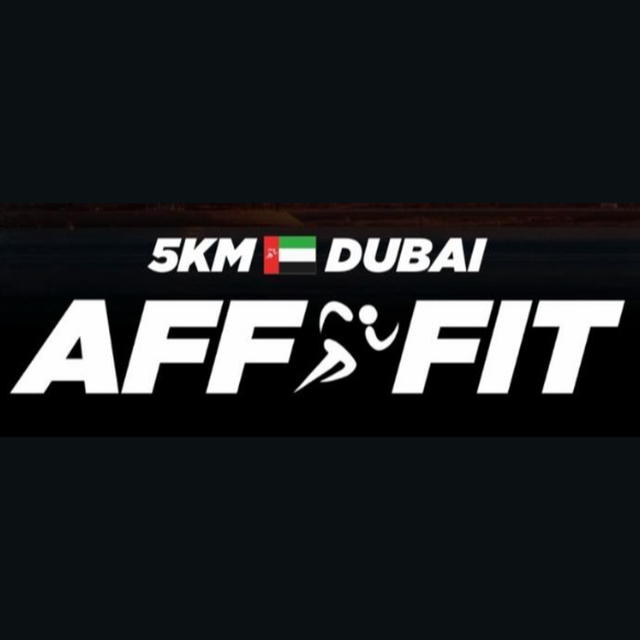 AFF FIT Dubai 5km Run 2025 логотип