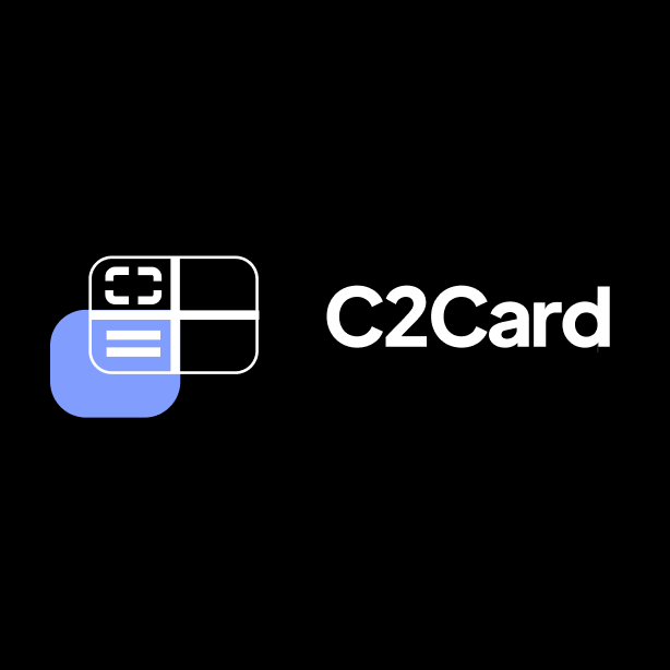 C2Card logo
