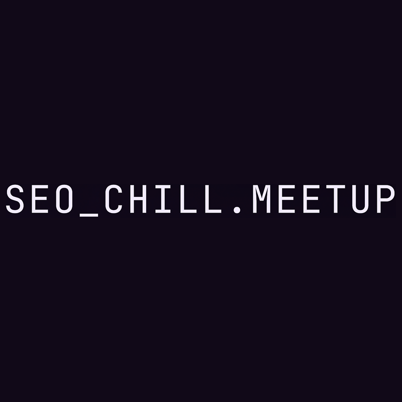 SEO Chill Meetup логотип